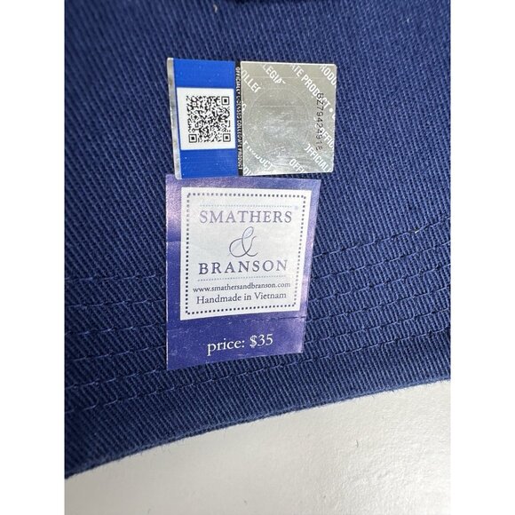 Smathers and Branson Penn State Nittany Golf Hat Adult Needlepoint Cap Strapback - Picture 7 of 7